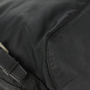 PRADA Backpack Nylon Black Silver Auth 150414-19