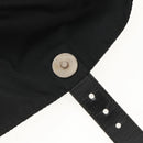 PRADA Backpack Nylon Black Silver Auth 150414-28