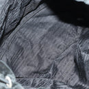 PRADA Backpack Nylon Black Silver Auth 150414-11