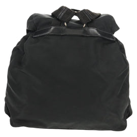 PRADA Backpack Nylon Black Silver Auth 150414 - 0