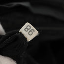 PRADA Backpack Nylon Black Silver Auth 150414-12