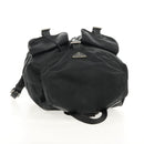 PRADA Backpack Nylon Black Silver Auth 150414-6