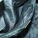 PRADA Boston Bag Nylon 2way Red Silver Auth 150415-25