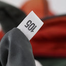 PRADA Boston Bag Nylon 2way Red Silver Auth 150415-12