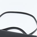 Christian Dior Hand Bag Calf Skin 2way Black Gold Auth 150418-10