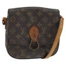 LOUIS VUITTON Monogram Saint Cloud MM Shoulder Bag M51243 LV Auth 150421-1