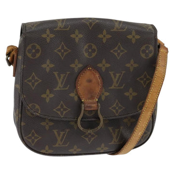 LOUIS VUITTON Monogram Saint Cloud MM Shoulder Bag M51243 LV Auth 150421