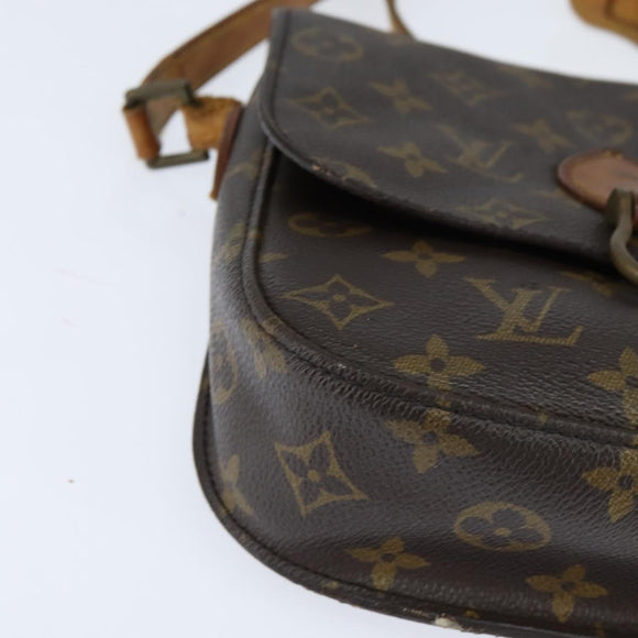 LOUIS VUITTON Monogram Saint Cloud MM Shoulder Bag M51243 LV Auth 150421