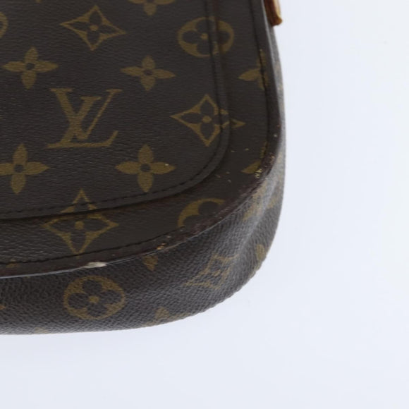 LOUIS VUITTON Monogram Saint Cloud MM Shoulder Bag M51243 LV Auth 150421