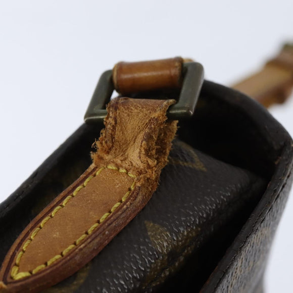 LOUIS VUITTON Monogram Saint Cloud MM Shoulder Bag M51243 LV Auth 150421