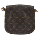 LOUIS VUITTON Monogram Saint Cloud MM Shoulder Bag M51243 LV Auth 150421-2