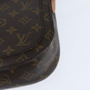 LOUIS VUITTON Monogram Saint Cloud GM Shoulder Bag M51242 LV Auth 150422-13