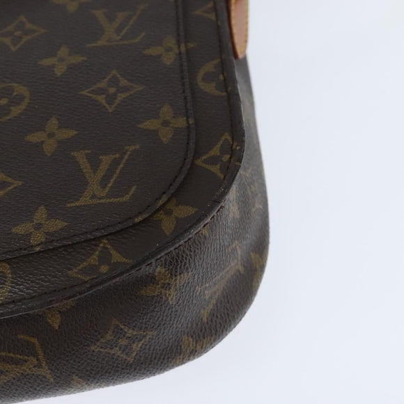 LOUIS VUITTON Monogram Saint Cloud GM Shoulder Bag M51242 LV Auth 150422