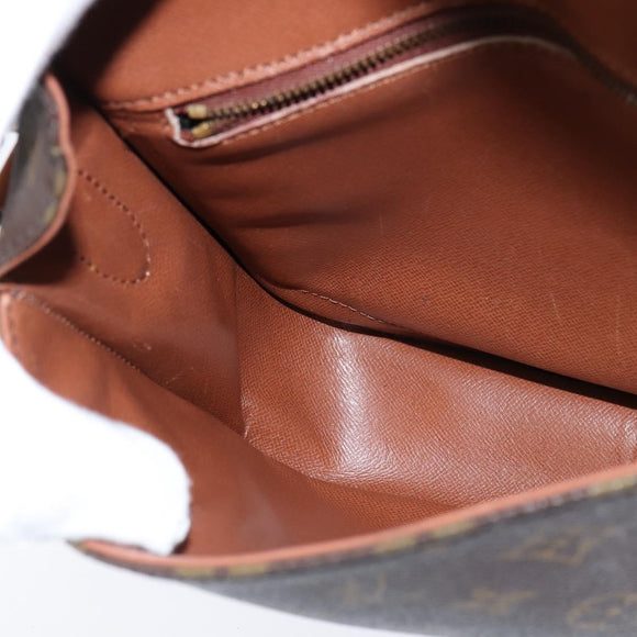 LOUIS VUITTON Monogram Saint Cloud GM Shoulder Bag M51242 LV Auth 150422