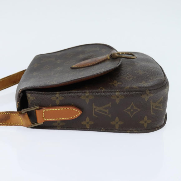 LOUIS VUITTON Monogram Saint Cloud GM Shoulder Bag M51242 LV Auth 150422