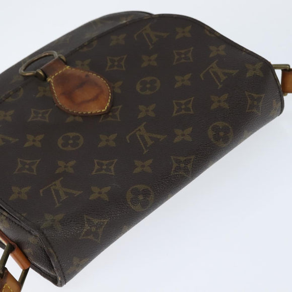 LOUIS VUITTON Monogram Saint Cloud GM Shoulder Bag M51242 LV Auth 150422