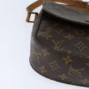 LOUIS VUITTON Monogram Saint Cloud GM Shoulder Bag M51242 LV Auth 150423-14
