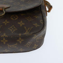 LOUIS VUITTON Monogram Saint Cloud GM Shoulder Bag M51242 LV Auth 150423-15