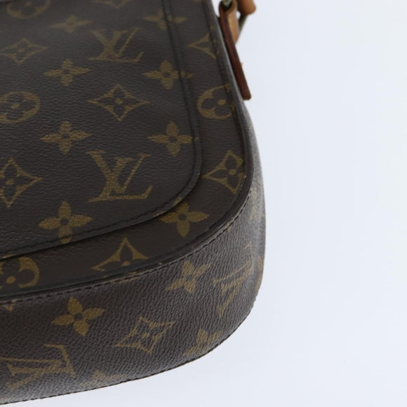LOUIS VUITTON Monogram Saint Cloud GM Shoulder Bag M51242 LV Auth 150423
