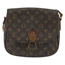 LOUIS VUITTON Monogram Saint Cloud GM Shoulder Bag M51242 LV Auth 150423-13