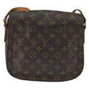 LOUIS VUITTON Monogram Saint Cloud GM Shoulder Bag M51242 LV Auth 150423-2