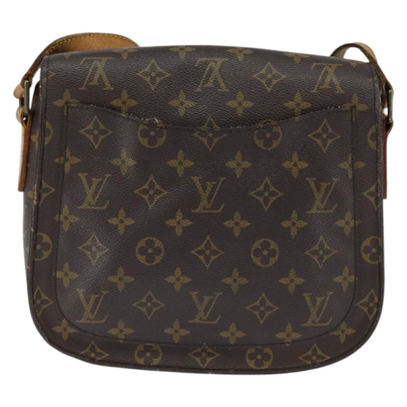 LOUIS VUITTON Monogram Saint Cloud GM Shoulder Bag M51242 LV Auth 150423