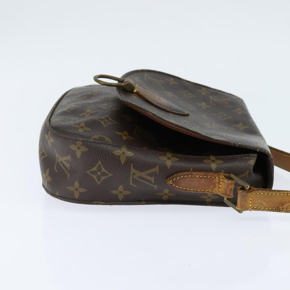 LOUIS VUITTON Monogram Saint Cloud GM Shoulder Bag M51242 LV Auth 150423
