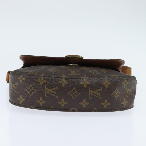 LOUIS VUITTON Monogram Saint Cloud GM Shoulder Bag M51242 LV Auth 150423