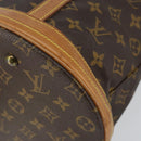 LOUIS VUITTON Monogram Bucket GM Shoulder Bag M42236 LV Auth 150424-8