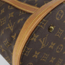 LOUIS VUITTON Monogram Bucket GM Shoulder Bag M42236 LV Auth 150424-15