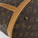 LOUIS VUITTON Monogram Bucket GM Shoulder Bag M42236 LV Auth 150424-17