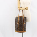 LOUIS VUITTON Monogram Bucket GM Shoulder Bag M42236 LV Auth 150424-24