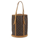LOUIS VUITTON Monogram Bucket GM Shoulder Bag M42236 LV Auth 150424-2