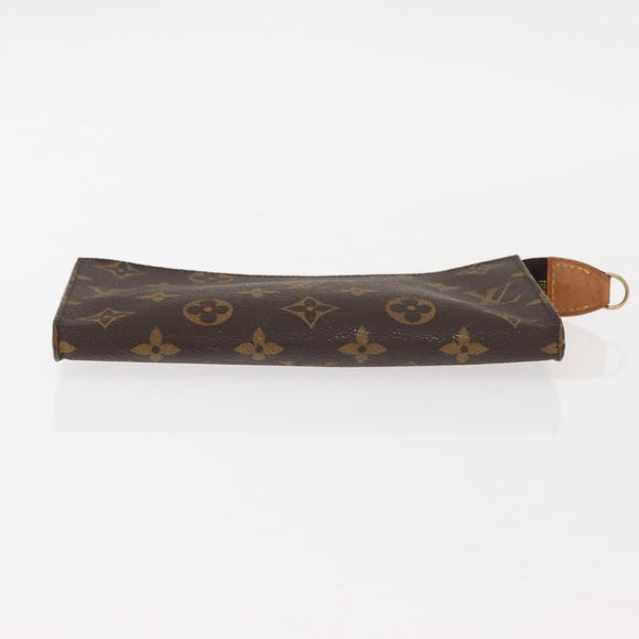 LOUIS VUITTON Monogram Bucket GM Accessory Pouch LV Auth 150425