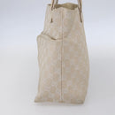 GUCCI GG Canvas Tote Bag Beige Silver 002 1076 2684 Auth 150426-5