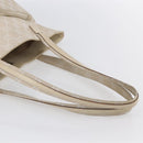 GUCCI GG Canvas Tote Bag Beige Silver 002 1076 2684 Auth 150426-7