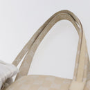 GUCCI GG Canvas Tote Bag Beige Silver 002 1076 2684 Auth 150426-8