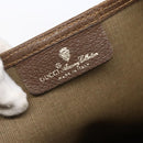 GUCCI GG Supreme Web Sherry Line Tote Bag PVC Beige Red 40 02 003 Auth 150427-18