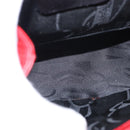 Salvatore Ferragamo Backpack Leather Red Gold Auth 150428-17