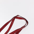 Salvatore Ferragamo Backpack Leather Red Gold Auth 150428-8