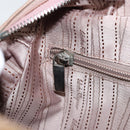 Salvatore Ferragamo Vala Hand Bag Enamel 2way Beige Silver Auth 150429-22