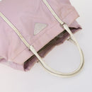 PRADA Shoulder Bag Nylon 3 Set Red Pink khaki Auth 150430-12