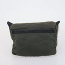 PRADA Shoulder Bag Nylon 3 Set Red Pink khaki Auth 150430-17