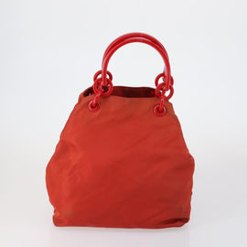 PRADA Shoulder Bag Nylon 3 Set Red Pink khaki Auth 150430 - 0