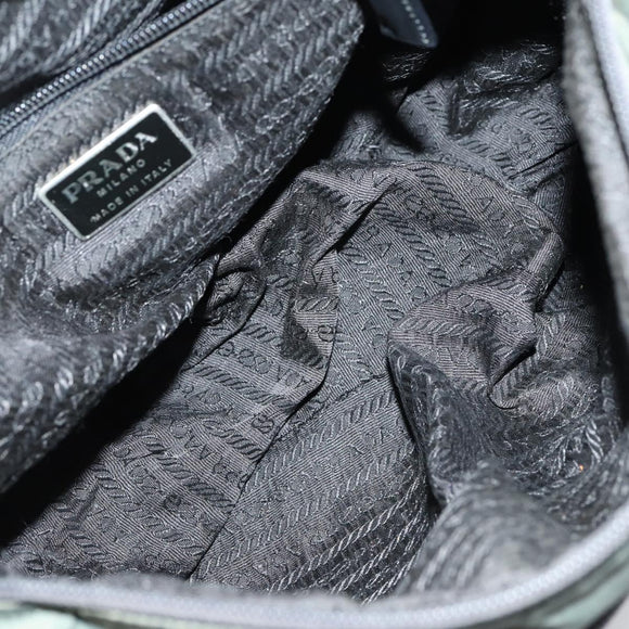 PRADA Shoulder Bag Nylon 3 Set Red Pink khaki Auth 150430