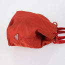 PRADA Shoulder Bag Nylon 3 Set Red Pink khaki Auth 150430-4