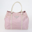 PRADA Shoulder Bag Nylon 3 Set Red Pink khaki Auth 150430-9