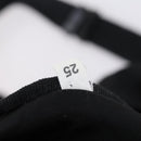 PRADA Boston Bag Nylon 2way Black Silver Auth 150432-12