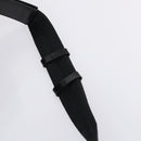 PRADA Boston Bag Nylon 2way Black Silver Auth 150432-14