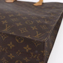 LOUIS VUITTON Monogram Sac Plat Hand Bag M51140 LV Auth 150436-10
